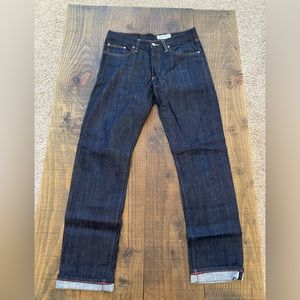 Gustin California Slim Selvedge Denim Size 33 x 34 Style# 206